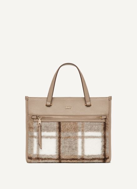 Dkny Totes Natural Multi Women Zoie Md Tote