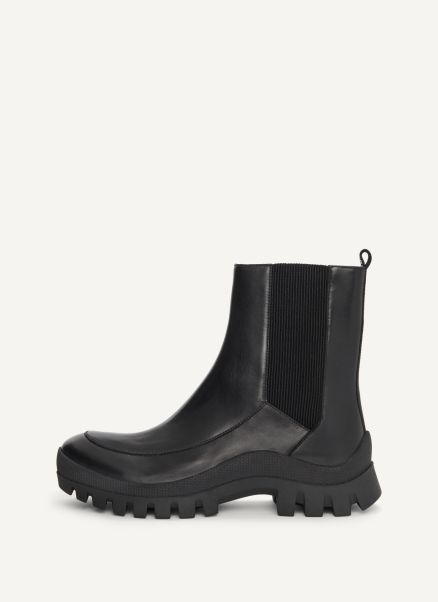 Lug Sole Chelsea Boot Dkny Boots & Booties Women Black