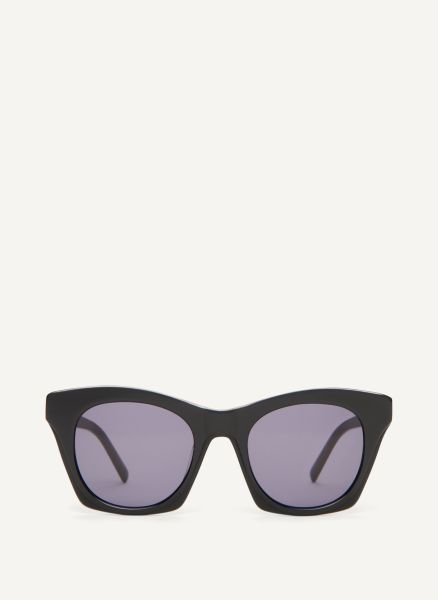 Black Cat Eye Sunglasses Women Eyewear Dkny