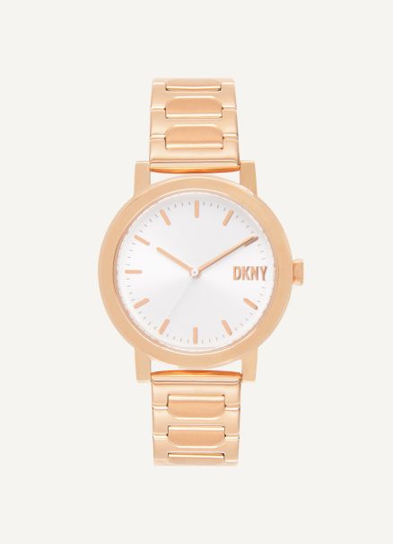 Dkny New Platform Rose Gold Watch Rose Gold Watches Women
