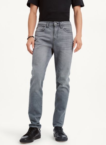 Men Dkny Grey Skinny Grey Wash Jeans, Pants & Shorts