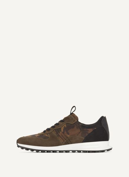 Men Shoes Dkny Camouflage Camo Runner