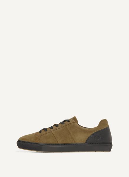On The Go Sneaker Dkny Men Olive Shoes