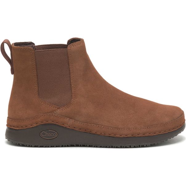 Women Cinnamon Brown Chaco Women's Paonia Chelsea - Boots Deal Boots