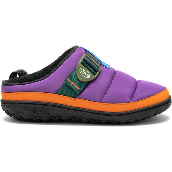 Clogs Retro Purple Robust Chaco Women Women's Ramble Puff Clog - Shoes