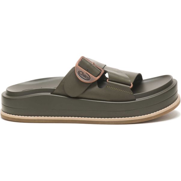 Women's Townes Slide Midform - Slides Olive Night Chaco Reduced To Clear Women Sandals