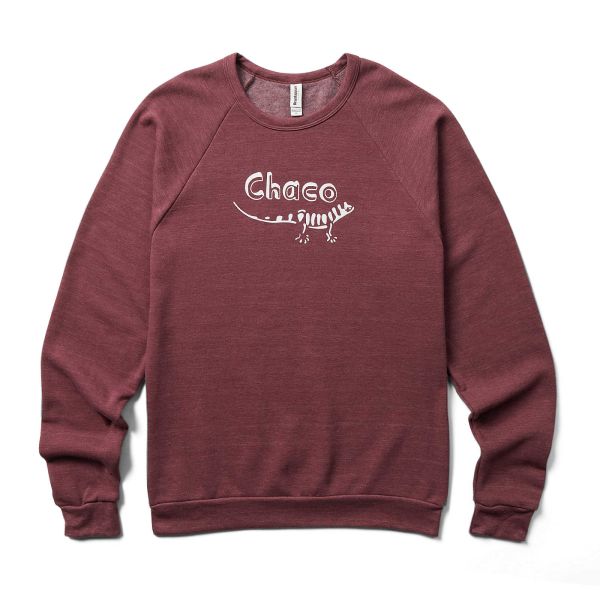 Women State-Of-The-Art Chaco Vintage Logo Crew - Long Sleeves Wine Sweatshirts